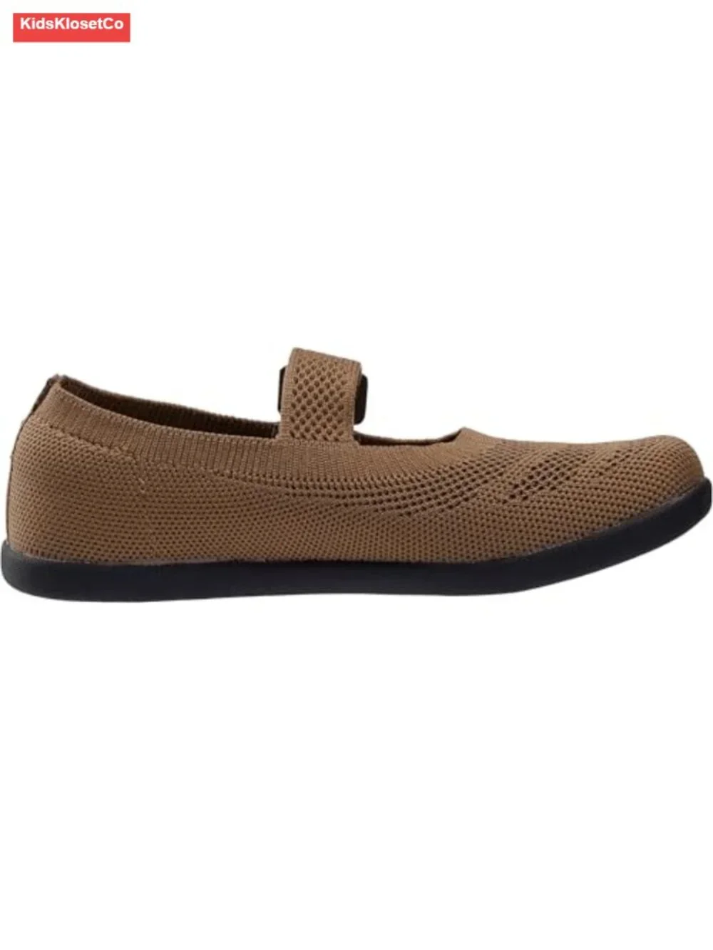 Girls Barefoot Mary Jane Flats Knit Zero Drop School Uniform